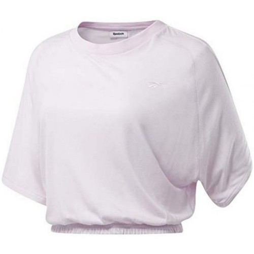 Textil Mulher T-shirts e Pólos Reebok FURY Sport Sr Modal Tee Rosa