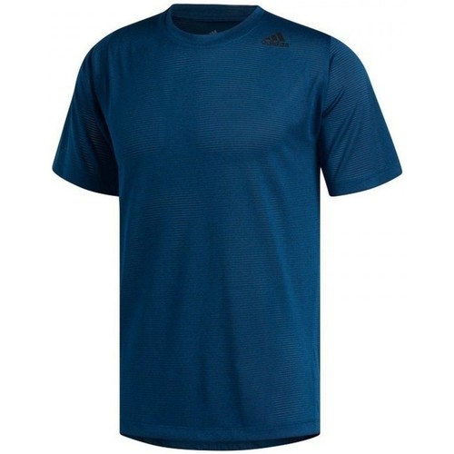 Textil Homem T-shirts e Pólos adidas Originals Freelift Tech Climalite Fitted Tee Azul