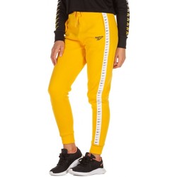 Textil Mulher Calças de treino kolor reebok Sport Classics Cl Vp Jogger Amarelo