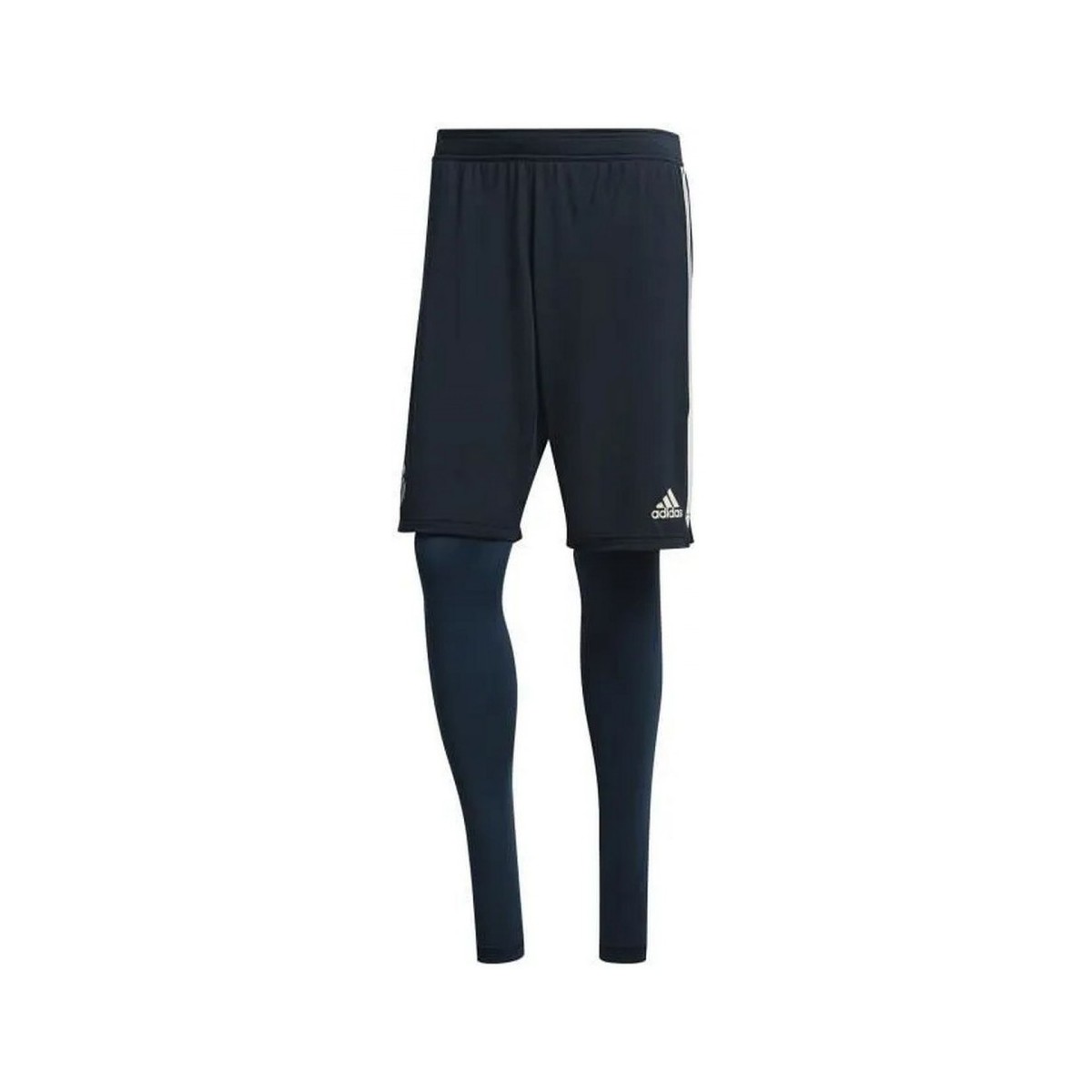 Textil Homem Shorts / Bermudas adidas Originals Real 2In1 Sho Azul