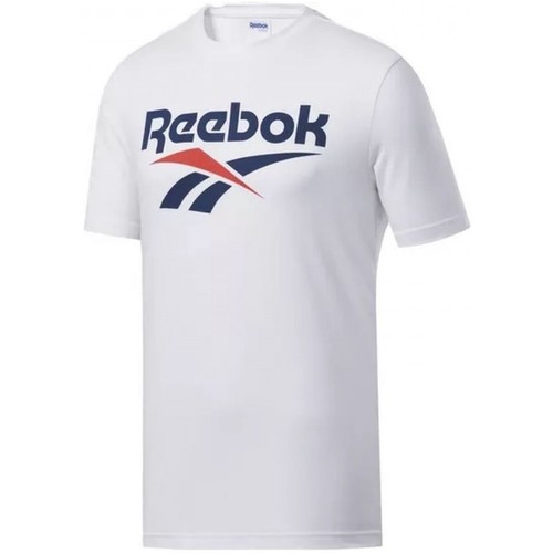 Textil T-shirts e Pólos verde reebok Sport Cl F Vector Tee Branco