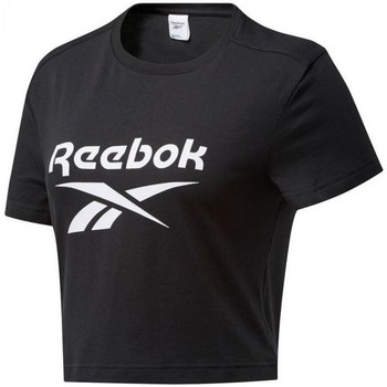 Textil Mulher T-shirts e Pólos Reebok Sport  Preto