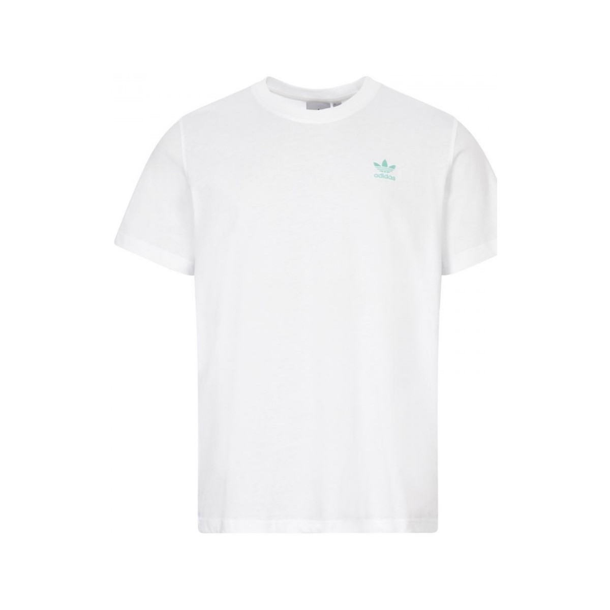 Textil Homem T-shirts e Pólos adidas Originals Front Back Tee Branco