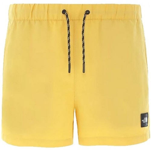 Textil Homem Shorts / Bermudas The North Face T-shirts e Pólos Amarelo