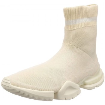 Sapatos Homem Sapatilhas de cano-alto Reebok LTHR Sport Sock Run_R Branco