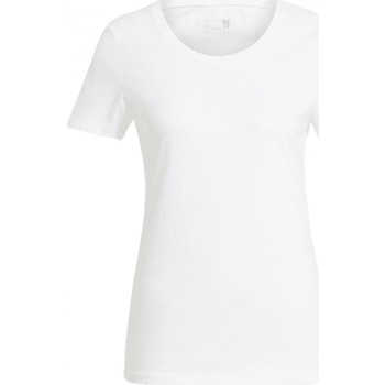Textil Mulher T-shirts Cropped e Pólos adidas Originals Blank G Tee W Branco