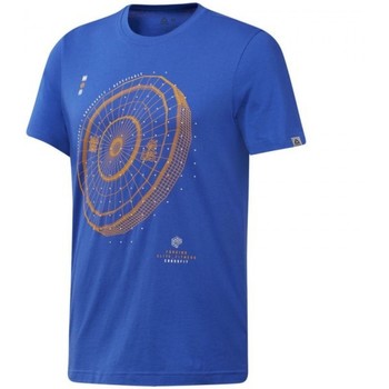 Textil Homem T-shirts e Pólos Reebok Sport Rc Science Weight Azul