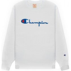 Textil Mulher Sweats Champion Reverse Weave Script Logo Crewneck Sweatshirt Branco