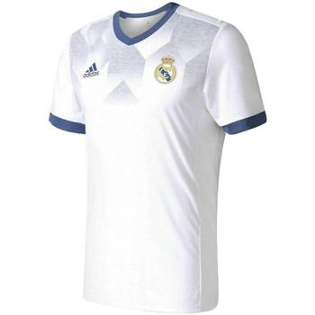 Textil Rapaz T-shirts e Pólos futebol adidas Originals Real H Preshi Y Branco