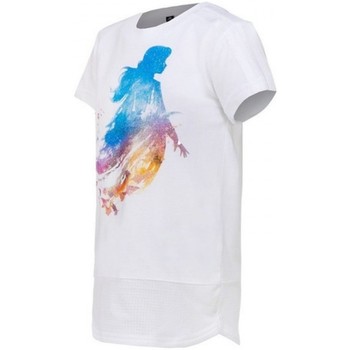 Textil Rapariga T-Shirt mangas curtas adidas Originals Lg Dy Fro Tee Branco