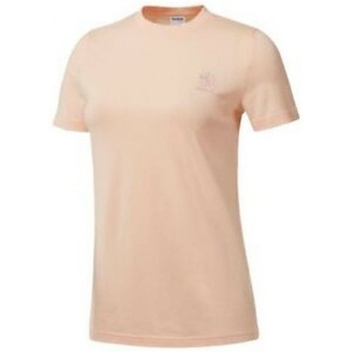 Textil Mulher T-shirts e Pólos Reebok Sport W Starcrest Tee Rosa