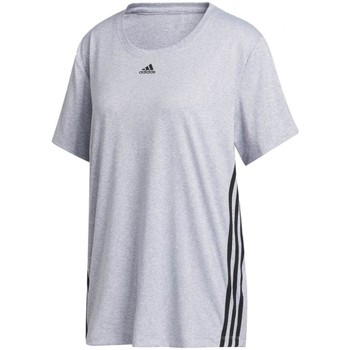 Textil Mulher T-shirts e Pólos adidas metal Originals 3 Stripe Tee Branco