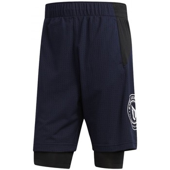 Textil Homem Shorts / Bermudas adidas drop Originals Dame 2IN1 Sho Azul