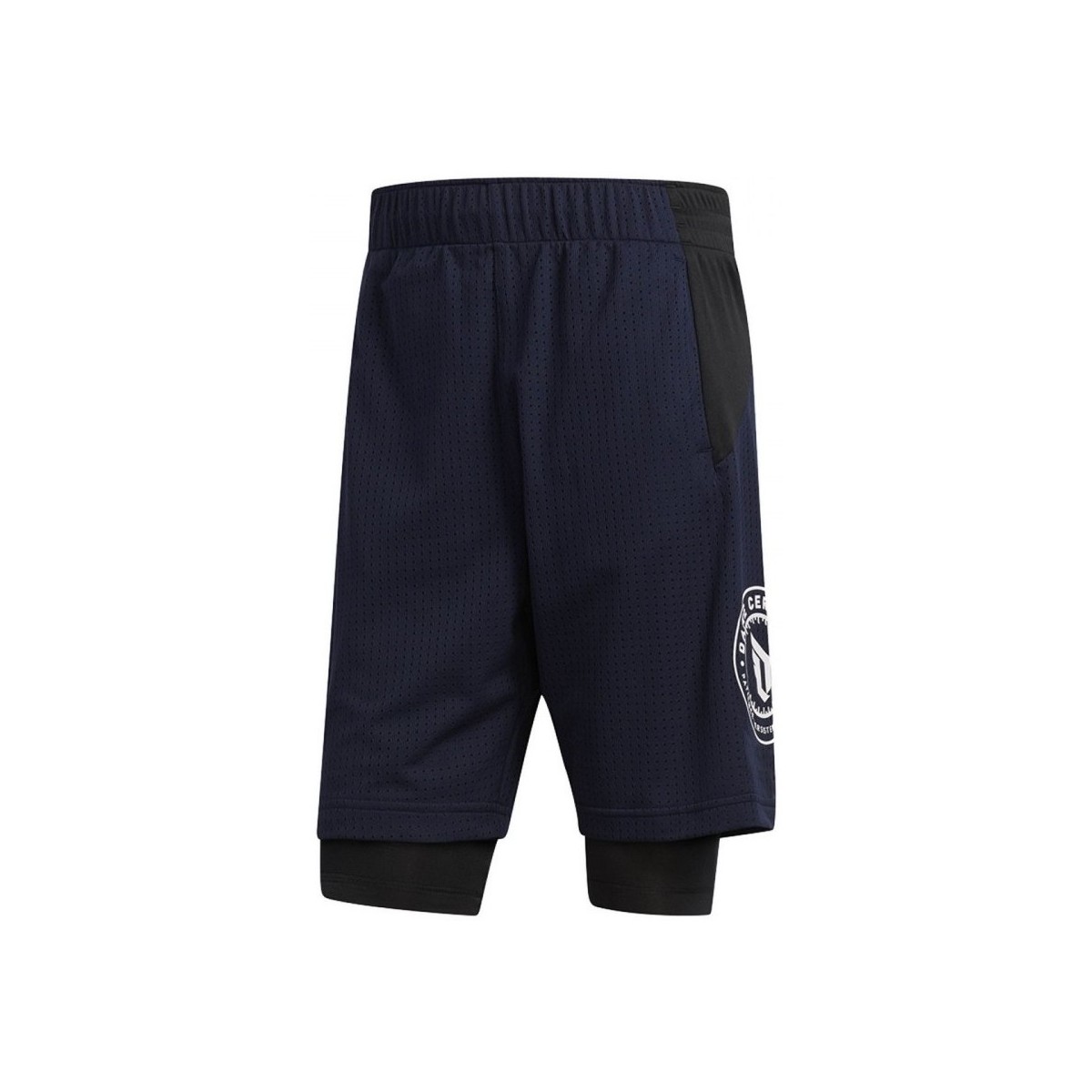 Textil Homem Shorts / Bermudas adidas Originals Dame 2IN1 Sho Azul