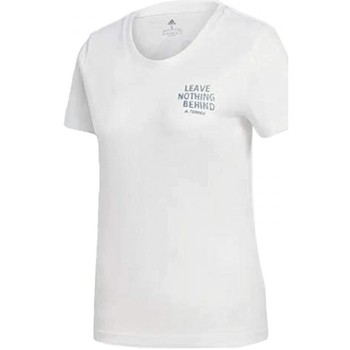 Textil Mulher T-shirts comfortable e Pólos adidas Originals  Branco
