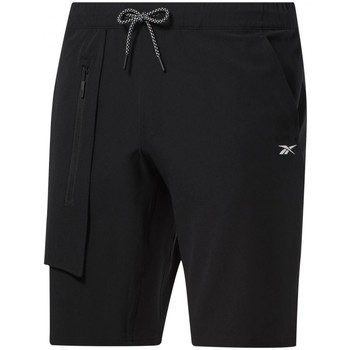 Textil Homem Shorts / Bermudas logo Reebok Sport Ts Hijacked Short Preto