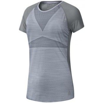 Textil Mulher T-shirts e Pólos Reebok Sport Camisola Reebok Workout Ready Mesh Back alças azul mulher Cinza