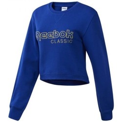Textil Mulher Sweats kolor reebok Sport Classics Fleece Azul