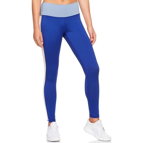 Teperf Mulher Calças de treino youtube adidas Originals Believe This High-Rise Soft Tights Azul