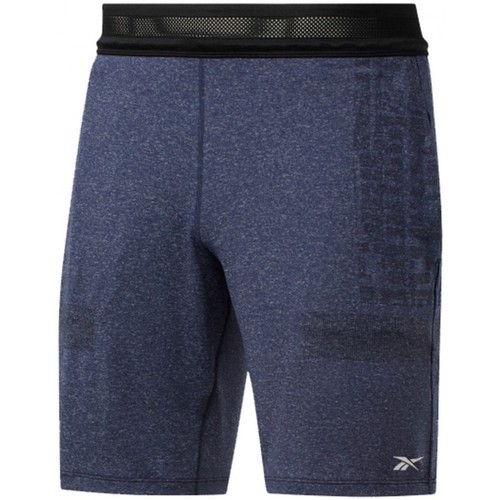 Textil Homem Shorts / Bermudas Reebok Sport Ubf Myoknit Short Azul