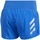 Textil Mulher Shorts / Bermudas adidas Originals Run It Short 3S Azul