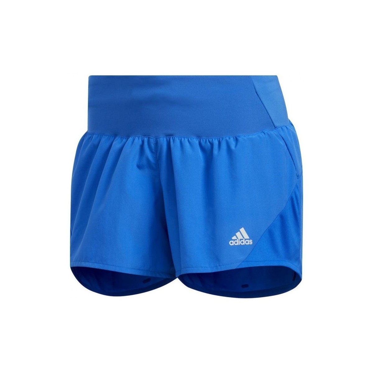 Textil Mulher Shorts / Bermudas adidas Originals Run It Short 3S Azul