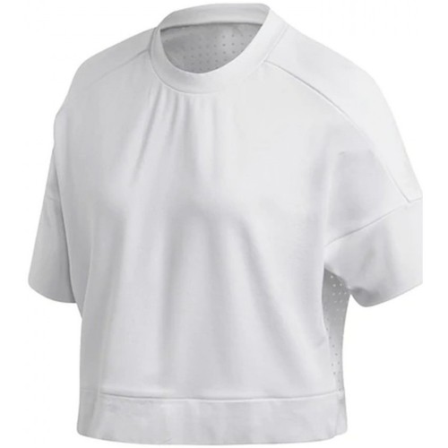 Textil Mulher T-shirts e Pólos adidas hockey Originals W Zne Ss Crew Branco