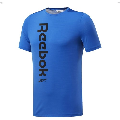 Textil Homem T-shirts e Pólos reebok Spray Sport Wor Ac Graphic Ss Q1 Azul