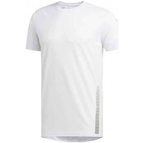 Textil Homem T-shirts e Pólos adidas Originals 257 Rise Up N Run Parley Branco