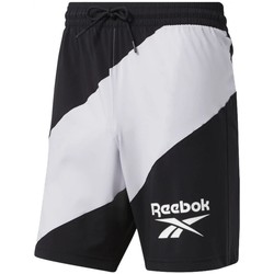 Textil Homem Shorts / Bermudas menos Reebok Sport Wor Woven Graphic Short Preto