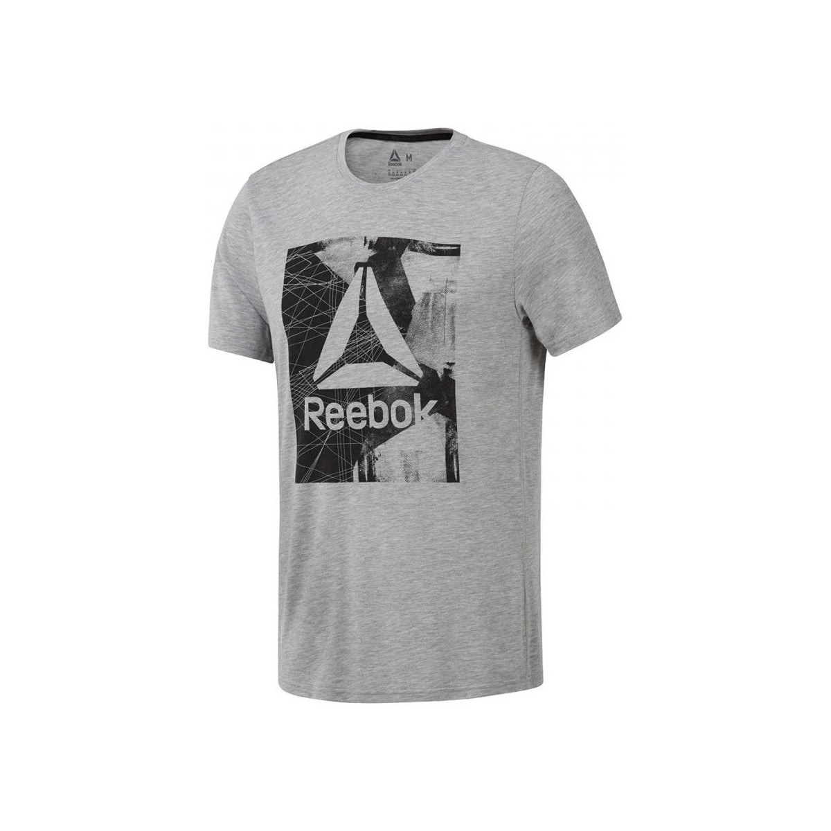 Textil Homem T-shirts e Pólos Reebok Sport Workout Ready Supremium Graphic Cinza