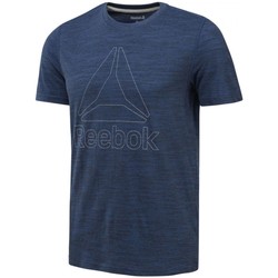 Textil Rondm T-shirts e Pólos Reebok Sport El Marble Group Tee Azul