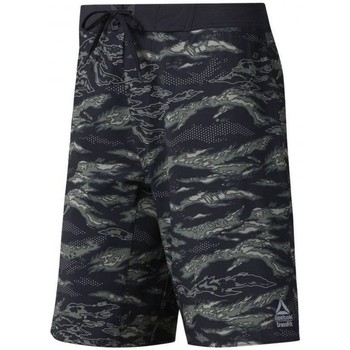 Textil Homem Shorts / Bermudas verde reebok Sport Rc Epic Cordlock - Camo Multicolor
