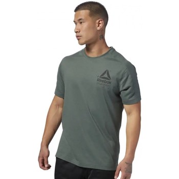 Textil Homem T-shirts e Pólos Reebok Sport Speedwick Graphic T Verde