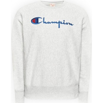 Textil Homem Sweats Champion Reverse Weave Script Logo Crewneck Sweatshirt Cinza