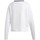 Textil Mulher Sweats adidas Originals Cropped Trefoil Branco