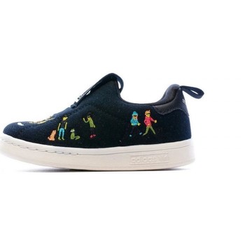 Sapatos Criança Sapatilhas visor adidas Originals Stan Smith 360 I Preto