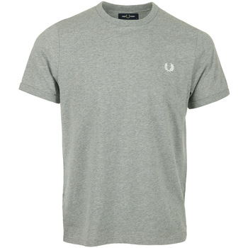 Fred Perry Ringer T-Shirt Cinza