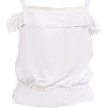 Textil Rapariga T-shirts e Pólos HWPM84 Guess  Branco