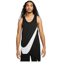Teclip Homem T-shirts e Pólos Nike CROSSOVER JERSEY Preto