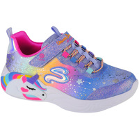 Sapatos Rapariga Sapatilhas Skechers S-Lights Unicorn Dreams Azul