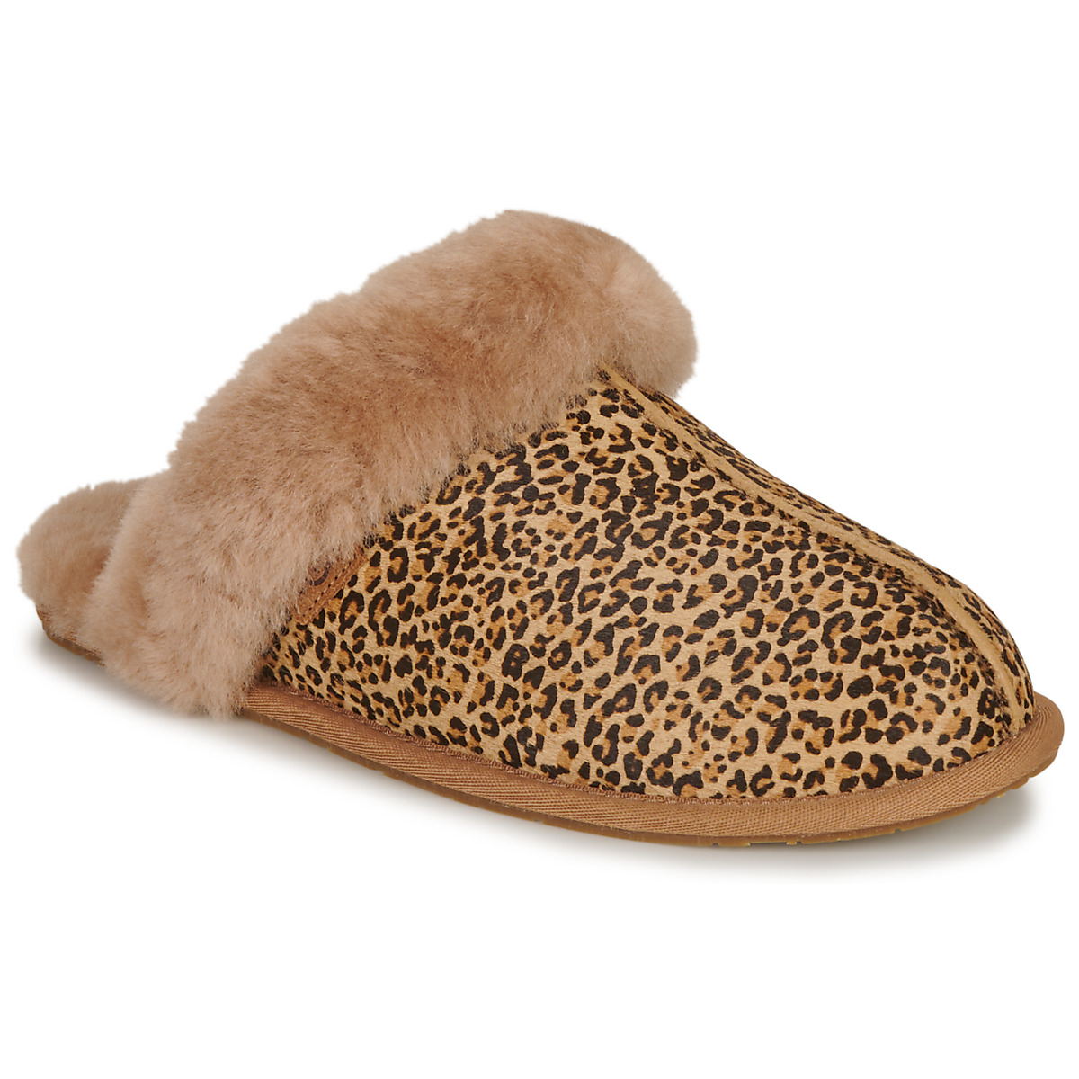 Sapatos Mulher Chinelos UGG slippers SCUFFETTE II Leopardo
