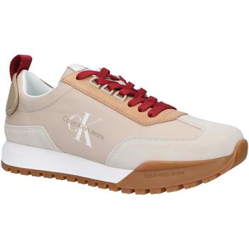 Sapatos Homem Multi-desportos Calvin 0K4 Klein Jeans YM0YM00672 TOOTHY RUNNER Bege