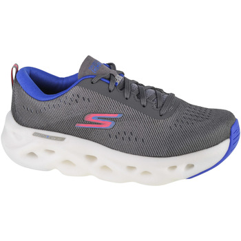 Sapatos Mulher Sapatilhas de corrida Skechers skechers seager stat grey white women slip on casual Cinza