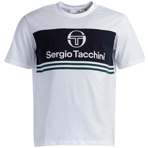 Textil Homem Top 3 Shoes Sergio Tacchini ATHA TEE Branco