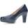 Sapatos Mulher Escarpim Fluchos SAPATO DE SALTO ALTO FLUCHS BLESA D5794 Azul