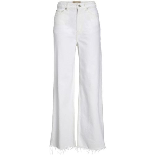 Textil Mulher Calças Jjxx 12226172 JXTOKIO-WHITE DENIM Branco