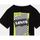 Textil Criança T-shirts e Pólos Levi's 9EH897 ILLUSION LOGO-023 BLACK Preto