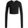 Textil Mulher T-shirts e Pólos Jjxx 12200402 JXFELINE-BLACK Preto