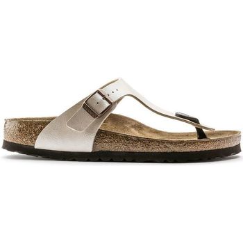 Sapatos Mulher chinelos Birkenstock Gizeh BS Branco